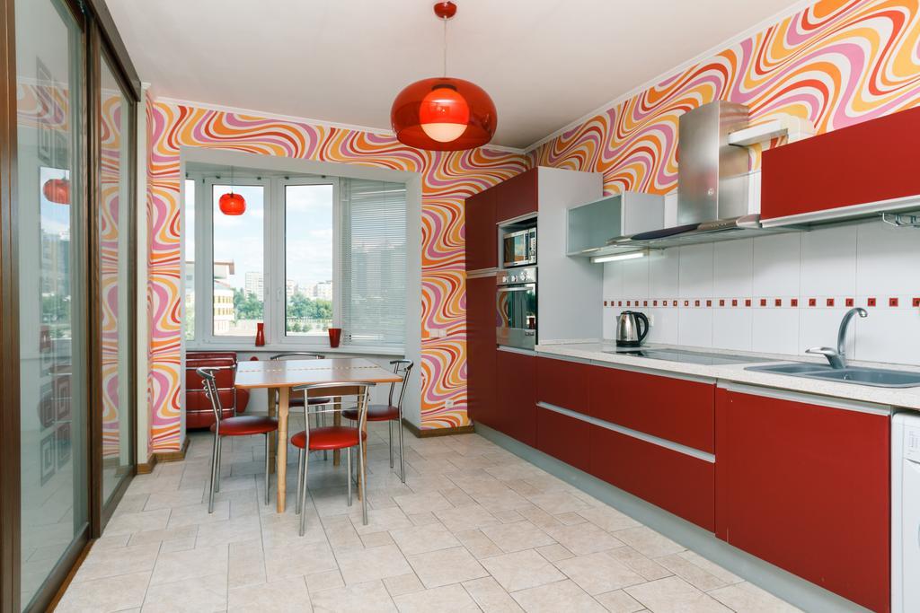 Two-Storey Apartment Near Iec Kiev Dış mekan fotoğraf